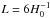 \hbox{$L=6H_0^{-1}$}
