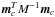 \hbox{${\vec{m}}_{c}^{T} M^{-1} {\vec{m}}_{c}$}