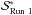 \hbox{$\mathcal{S}_{\mathrm{Run~1}}^*$}