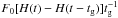 \hbox{$F_0[H(t)-H(t-t_{\mathrm{g}})]t^{-1}_{\mathrm{g}}$}