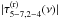 \hbox{$|\tau^{(\mathrm{r})}_{5-7,2-4}(\nu)|$}