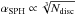 \hbox{$\alpha_{\rm SPH} \propto \sqrt[3]{N_{\rm disc}}$}