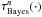 \hbox{$\tau^n_{\rm Bayes}(\cdot)$}