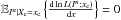 \hbox{$\mathbb{E}_{I^n|X_{\rm c}=x_{\rm c}} \left\{ \frac{{\rm d} \ln L(I^n; x_{\rm c})}{{\rm d} x} \right\}=0$}