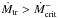 \hbox{$\dot{M}_{\rm tr} > \dot{M}_{\rm crit}^-$}