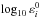 \hbox{$\log_{10} \varepsilon^{0}_{i}$}