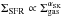 \hbox{$\Sigma_\mathrm{SFR}\propto \Sigma_\mathrm{gas}^ {\alpha_\mathrm{SK}}$}