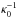 \hbox{$\kappa_0^{-1}$}