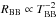 \hbox{$R_{\rm BB}\propto T^{-2}_{\rm BB}$}