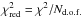 \hbox{$\chi^2_{\rm red}=\chi^2/N_{\rm d.o.f.}$}