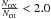 \hbox{$\frac{N_{\rm OX}}{N_{\rm OI}} < 2.0$}