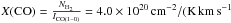 \hbox{$X({\rm CO})=\frac{N_{\rm H_{2}}}{I_{\rm CO(1-0)}}=4.0\times10^{20}\,{\rm cm}^{-2}/({\rm K\, km\,s}^{-1}$}