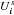 \hbox{$U^s_{\bs{i}}$}