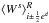 \hbox{$\avg{W^s}_{i\pm\frac{1}{2}e^d}^R$}