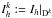 \hbox{$I_h^k:=I_h|_{\D^k}$}