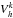 \hbox{$\V^k_h$}