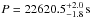 \hbox{$P=22620.5^{+2.0}_{-1.8}\,{\rm s}$}
