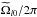 \hbox{$\widetilde{\Omega}_{l0}/2\pi$}