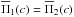 \hbox{$\overline{\Pi}_1(c)=\overline{\Pi}_2(c)$}