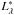 \hbox{$L^*_{\lambda}$}