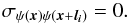 \appendix \setcounter{section}{1} \begin{eqnarray*} \sigma_{\psi (\vec{x}) \psi (\vec{x} + \vec{l_{\it i}}) } = 0. \end{eqnarray*}