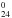 \hbox{$_{24}^{0}$}