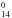 \hbox{$_{14}^{0}$}