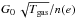 \hbox{$G_{0}\,\sqrt{T_{\rm gas}}/n(e)$}