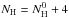 \hbox{$N_{\text{H}} =N_{\text{H}}^{0}+ 4$}