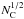 \hbox{$N_{\text{C}}^{1/2}$}