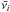 \hbox{$\bar{\nu_{i}}$}