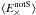 \hbox{$\langle E_\times^{\rm notS}\rangle$}
