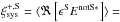 \hbox{$\xi_{\rm sys}^{+, {\rm S}}=\langle \Re \left[\epsilon^{\rm S}E^{\rm notS*}\right] \rangle=$}