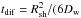 \hbox{$t_\mathrm{dif}= R^2_\mathrm{sh}/(6D_\mathrm{w}$}