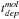 \hbox{${\it t}^{mol}_{dep}$}
