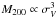 \hbox{$M_{200}\propto \sigma_V^3$}