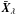 \hbox{$\bar{\vec{X}}_{\lambda}$}