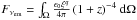 \hbox{$F_{\nu _{\rm em}}=\int_{\Omega} \frac{\epsilon_0 \xi^{q}}{4\pi}\,(1+z)^{-4}\ {\rm d}\Omega$}