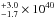 \hbox{$_{-1.7}^{+3.0} \times 10^{40}$}