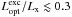 \hbox{$L_{\rm opt}^{\rm exc}/L_{\rm x}\lesssim 0.3$}