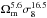 \hbox{$\Omega^{5.6}_{\rm m} \sigma^{16.5}_{8}$}