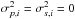 \hbox{$\sigma^2_{p,i}=\sigma^2_{s,i}=0$}