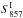 \hbox{$S^{\rm I}_{857}$}