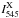 \hbox{$I_{545}^{\rm X}$}