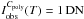 \hbox{$I_{\rm obs}^{C_{\rm poly}}(T)=1\,\mathrm{DN}$}