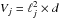 \hbox{$V_j=\ell_j^2 \times d$}