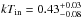 \hbox{$kT_{\rm in}=0.43^{+0.03}_{-0.08}$}