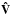 \hbox{${\bf \hat{V}}$}