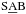\hbox{$\rm S\underline{A}B$}