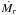 \hbox{$\dot{M_r}$}